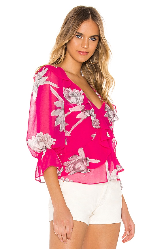 view 2 of 4 X REVOLVE Lilyanna Top in Fuchsia Floral