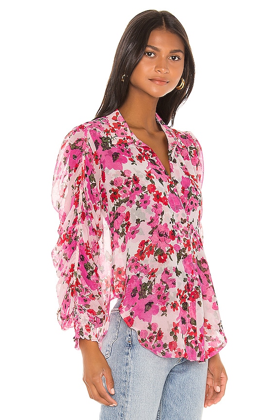 view 2 of 4 Joanne Blouse in Pink Floral