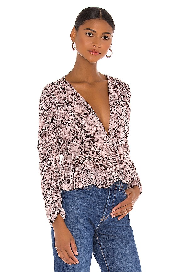 view 2 of 4 Kesara Top in Snake