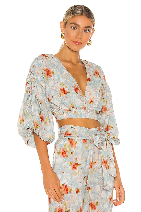 view 2 of 4 Zaayra Top in Daydream Floral