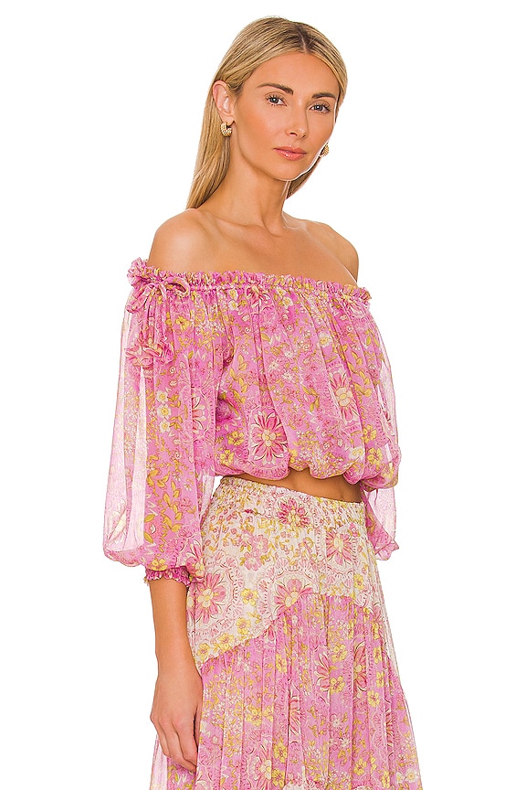 view 2 of 4 ТОП EVA in Flora Medallion Purple