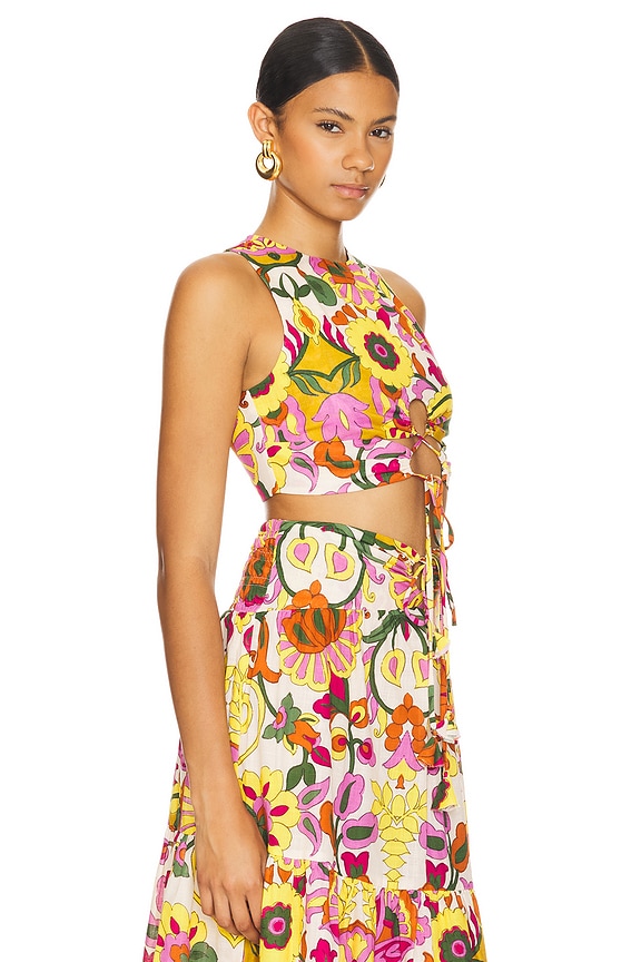 view 2 of 4 Tanzia Top in Floral Corsica Multi