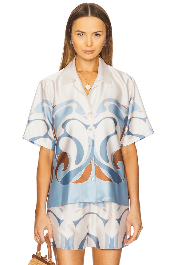 view 2 of 5 Solange Top in The Swans Border