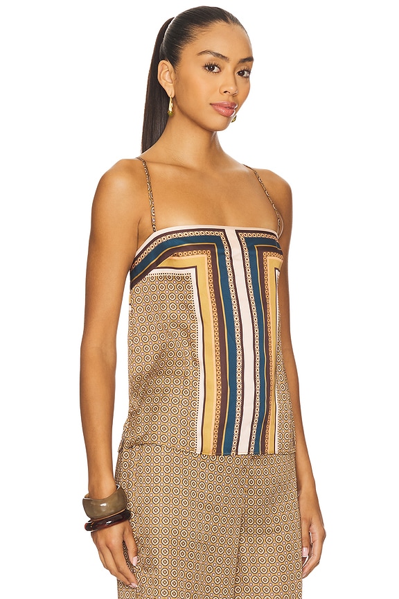 view 2 of 4 Elva Top in Tile Scarf