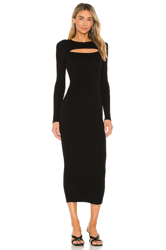 MISHA Narcissa Dress in Black | REVOLVE