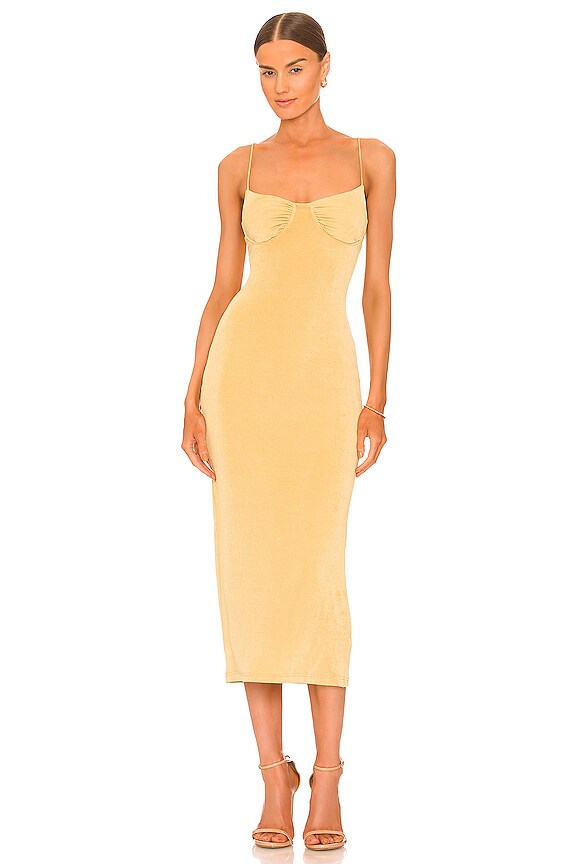 view 1 of 3 VESTIDO MILIE in Sulfur