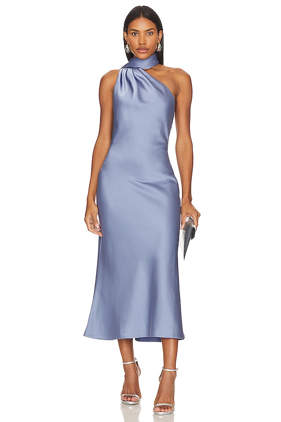 view 2 of 4 Vivica Dress in Florentine Blue