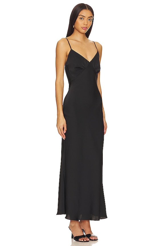 view 2 of 3 VIDA ミディ丈ドレス in Black