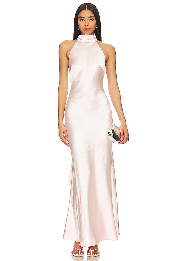 view 2 of 3 x REVOLVE Evianna Gown in Rosewater Pink