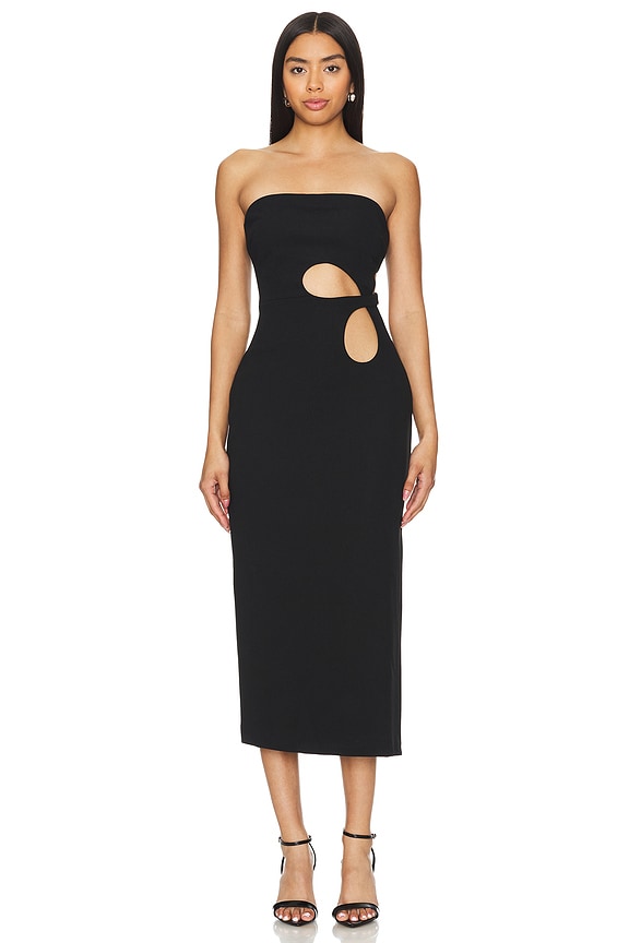 view 2 of 3 Avery Midi Dress in Black