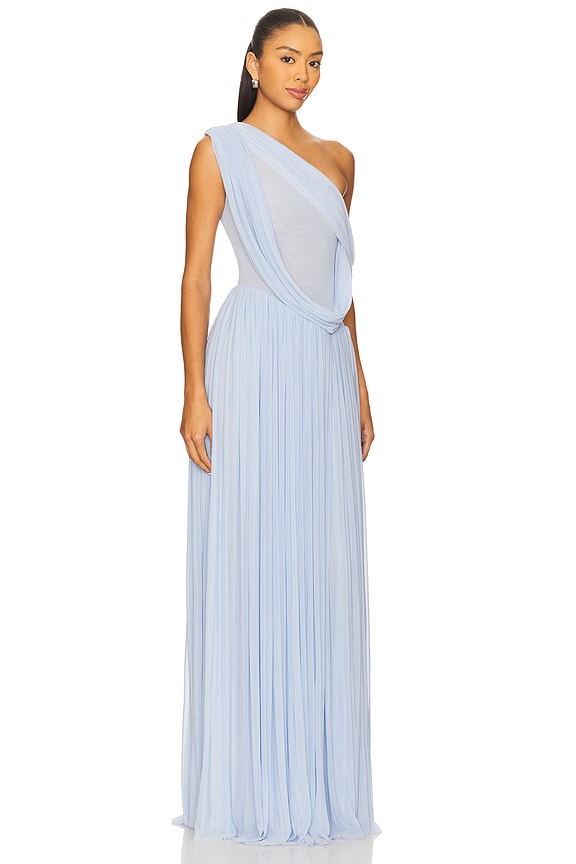 view 2 of 4 The Medias Stocking Dress in Cornflower