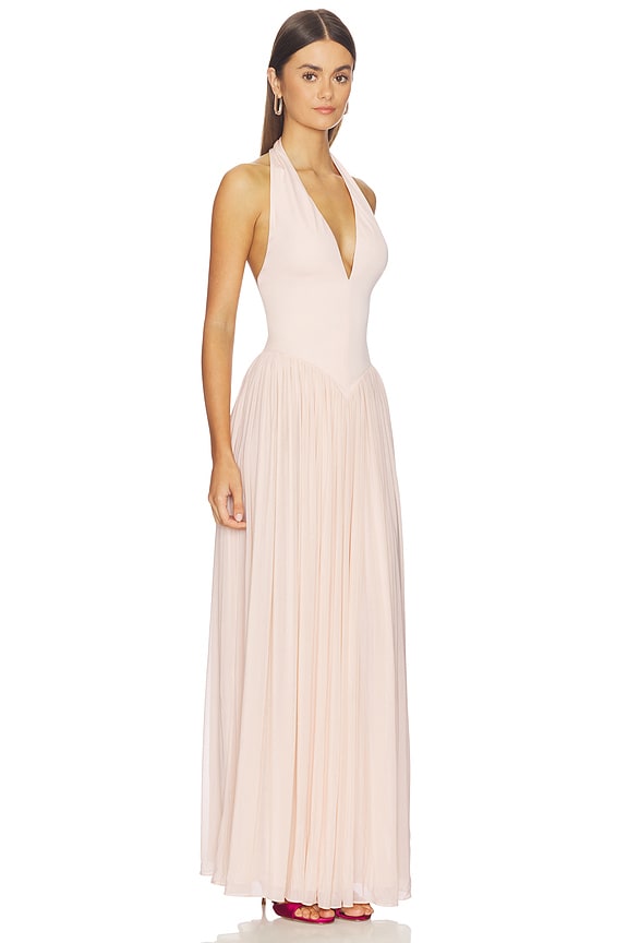 view 2 of 3 MAXIVESTIDO OPHELIA in Soft Pink