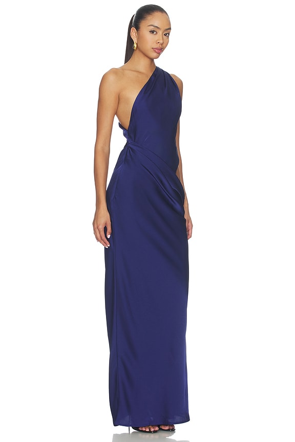 view 2 of 4 MAXIVESTIDO ISADORA  in Deep Blue