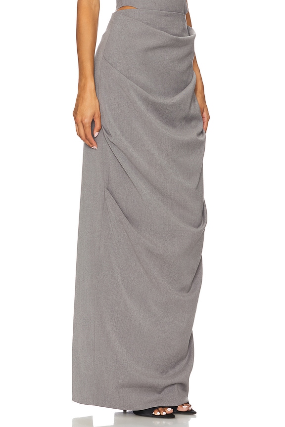 view 2 of 6 The Henri Skirt in Grey