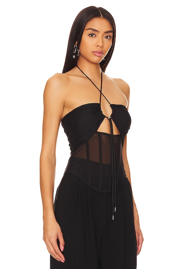 view 2 of 4 Talulla Top in Black