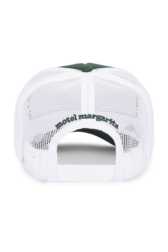 view 2 of 3 Heritage Trucker Hat in Forest & White