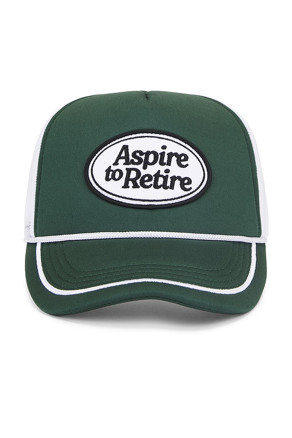 view 2 of 3 GORRA DE CAMIONERO HERITAGE in Forest & White