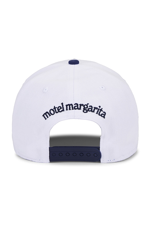 view 2 of 3 Crest Snapback in White & Navy