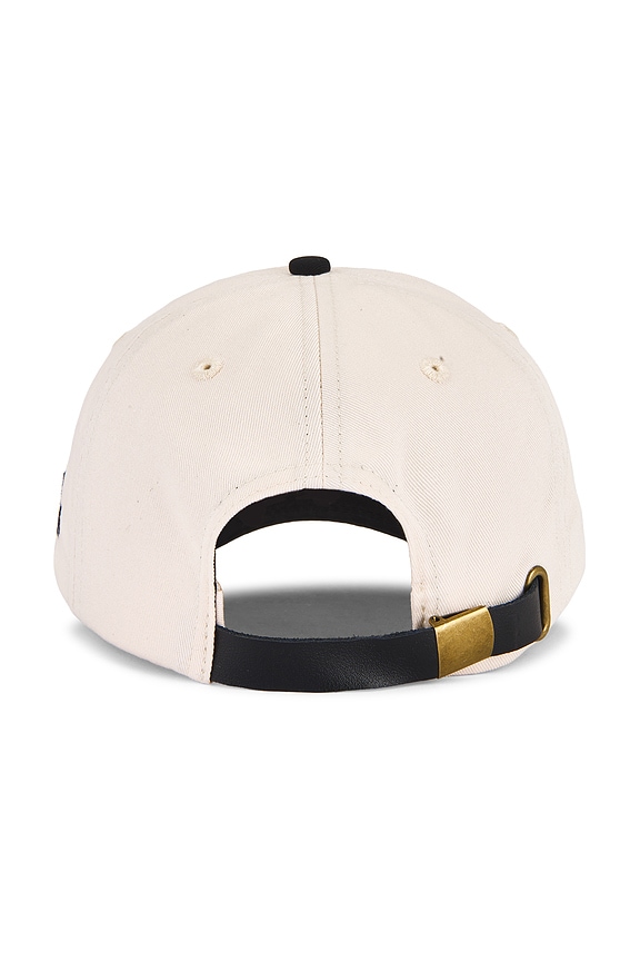 view 2 of 3 Avalon Dad Hat in Bone & Black