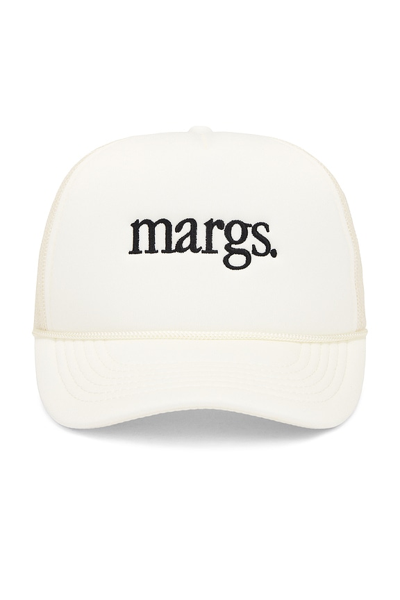 view 2 of 3 Margs. Trucker Hat in Bone