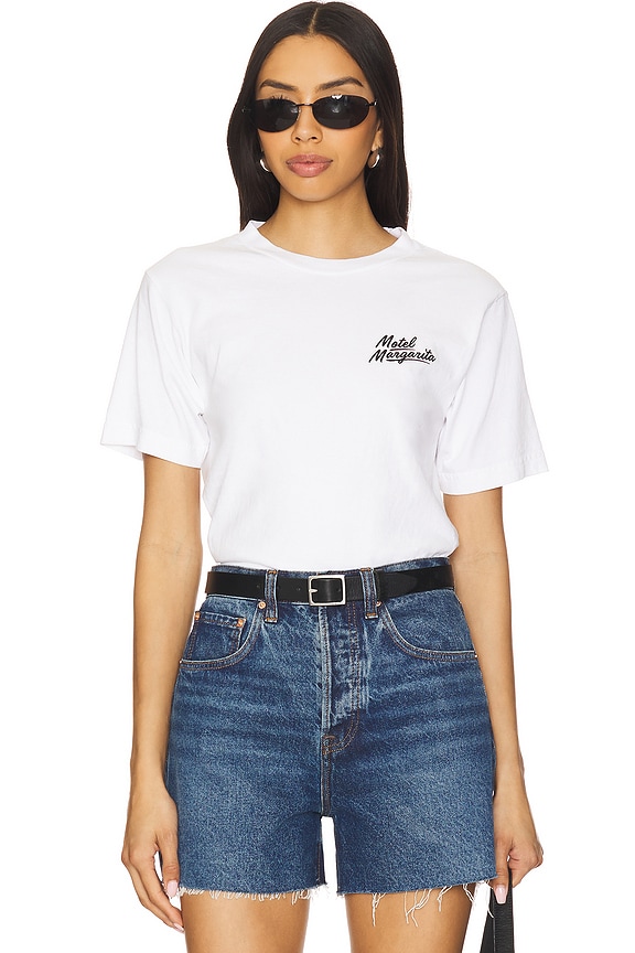 view 2 of 4 Do Not Disturb Tee in White