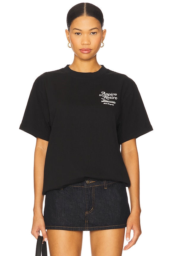 view 2 of 4 Lounge Tee in Black