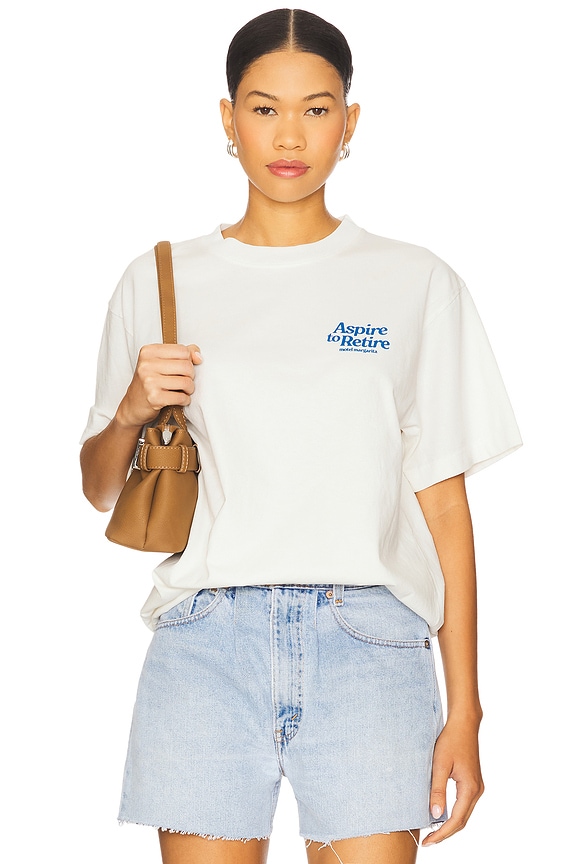 view 2 of 4 Desert Tee in White