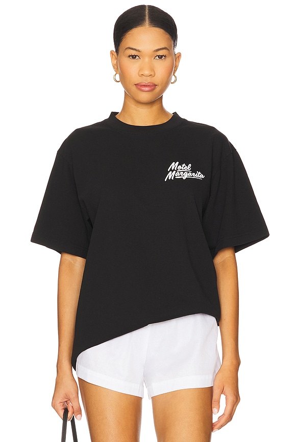 view 2 of 4 T-SHIRT IF in Black