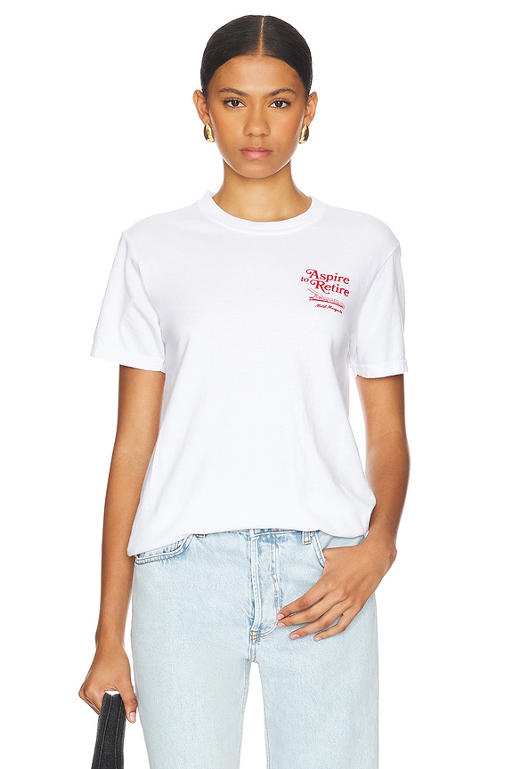 view 2 of 5 Lounge Tee in White