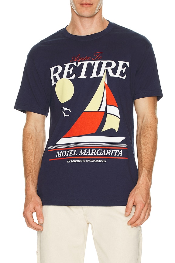 view 1 of 4 CAMISETA RELAXATION in Navy