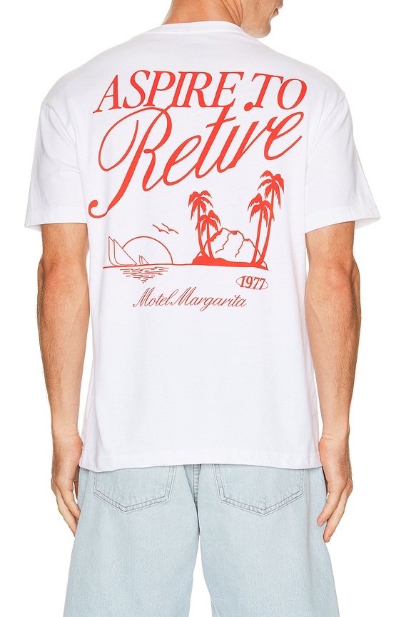 view 1 of 4 Retire Tee in White
