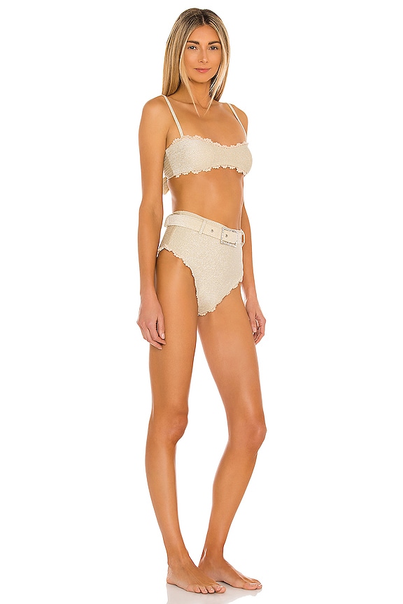 view 2 of 4 Claudia Bikini Set in Gold