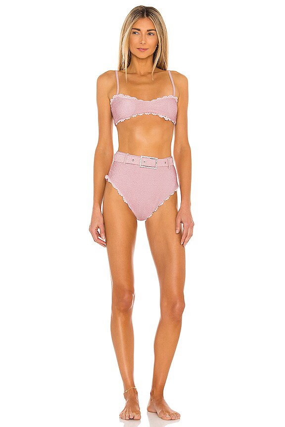 view 1 of 4 Claudia Bikini Set in Pink