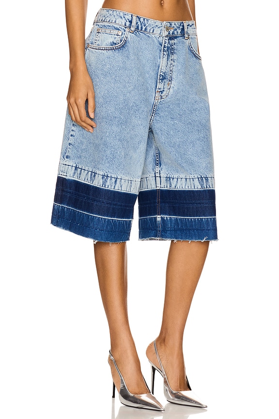 view 2 of 6 Colorblock Short in Multi Light Blue