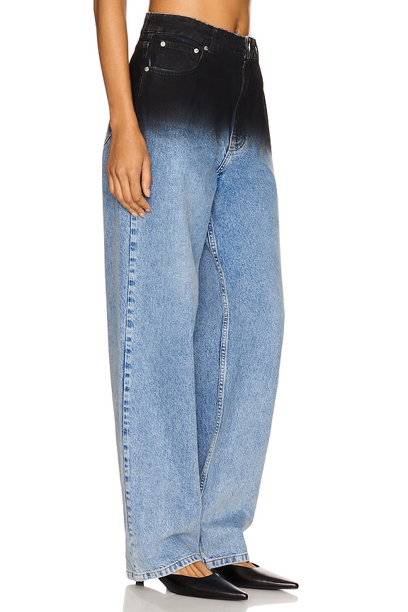 view 2 of 6 Faded Slouch in Multi Black