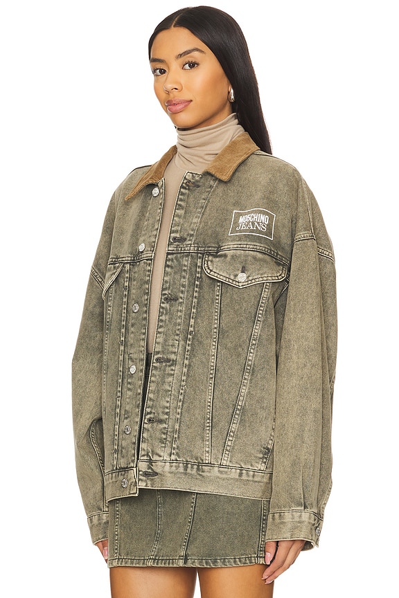 view 2 of 4 Denim Jacket in Multi Grey
