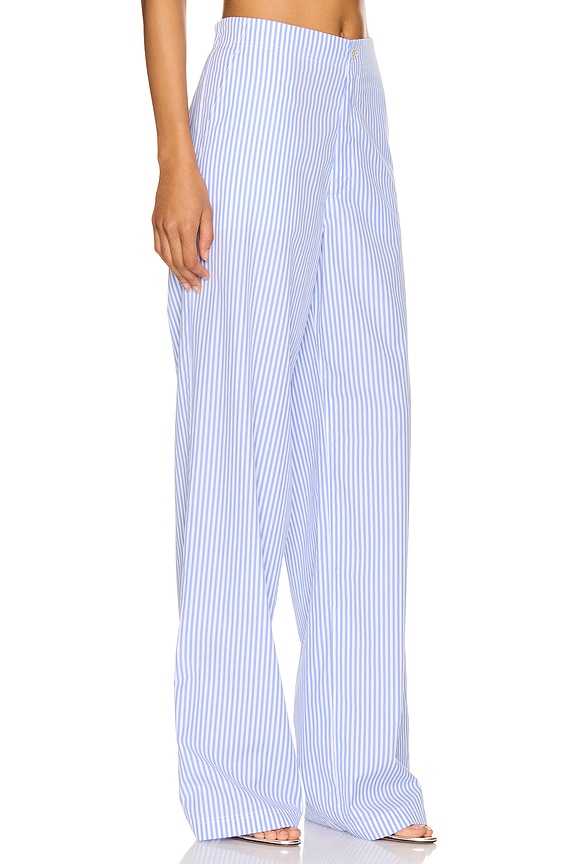 view 2 of 6 Striped Pant in Multi Light Blue