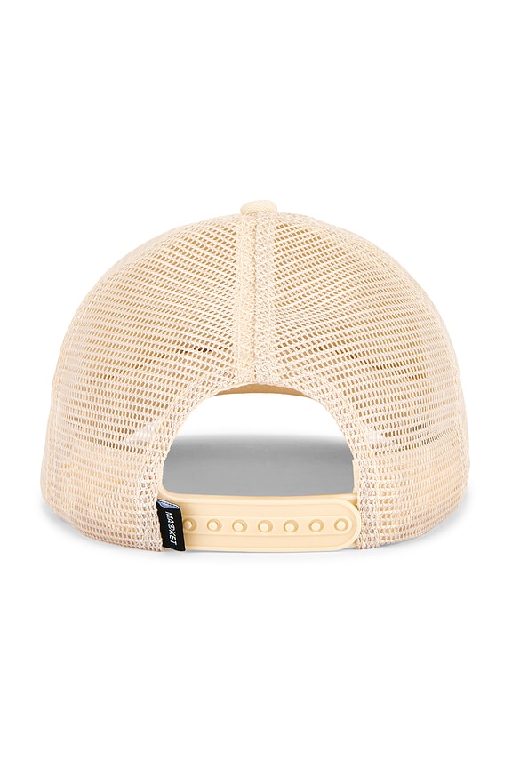 view 2 of 3 GORRA DE CAMIONERO DOUBLE CHERRIES in Unbleached Cotton