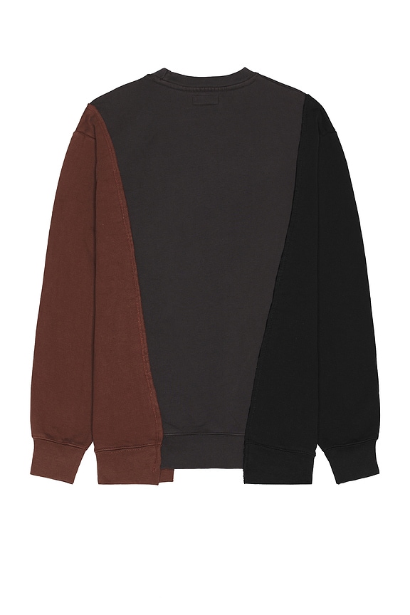 view 2 of 3 Designer Arc 3 Panel Crewneck in Black