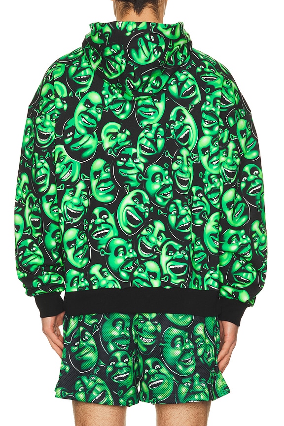 view 2 of 5 x Shrek All Over Print Hoodie in Multi
