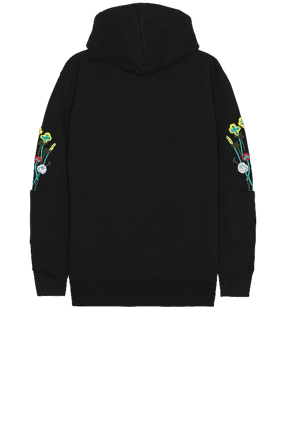 view 2 of 4 SWEAT À CAPUCHE in Washed Black