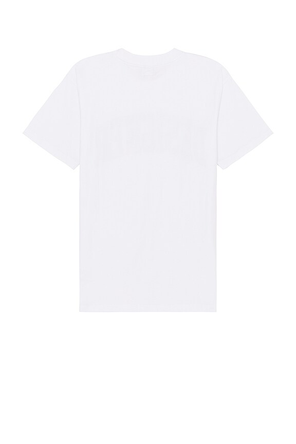 view 2 of 3 Designer Arc T-shirt in White
