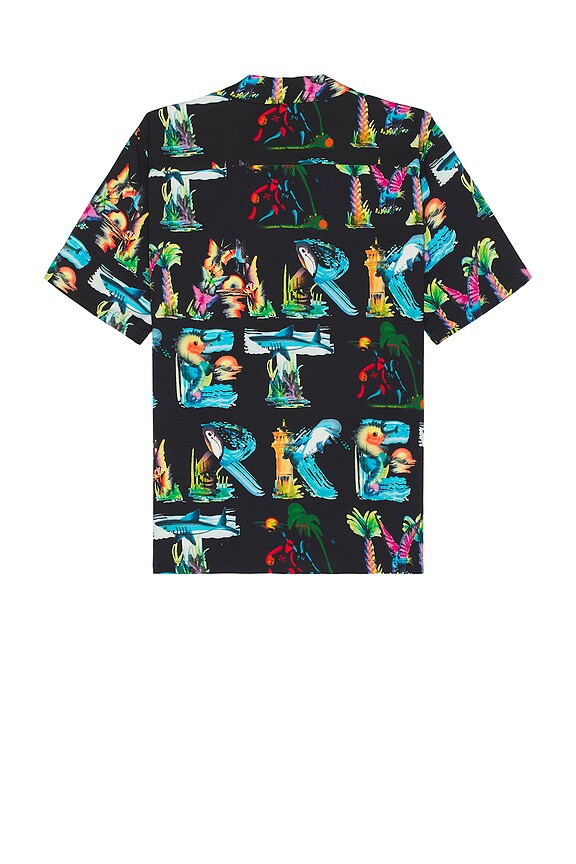 view 2 of 3 Island Life Camp Shirt in Black