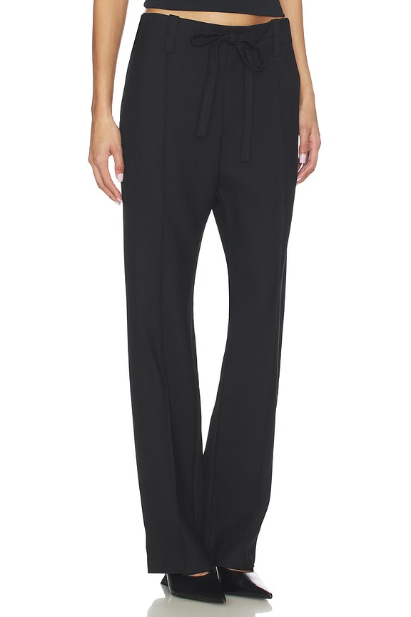 view 2 of 6 Suit With Drawstring Trousers in Black