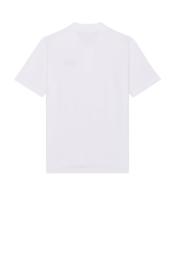 view 2 of 5 Maison Kitsune Handwriting Comfort Polo in White