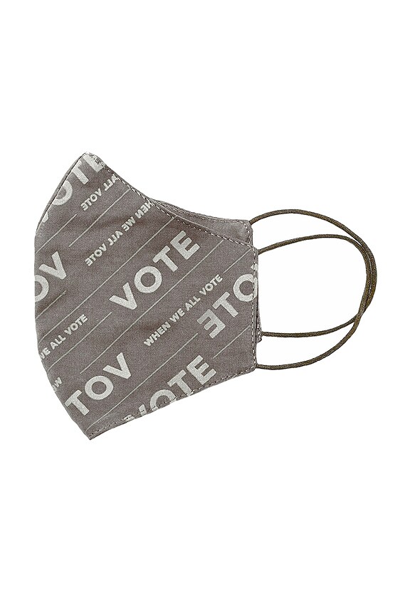 view 2 of 2 ANTIFAZ WHEN WE ALL VOTE in Ash Grey