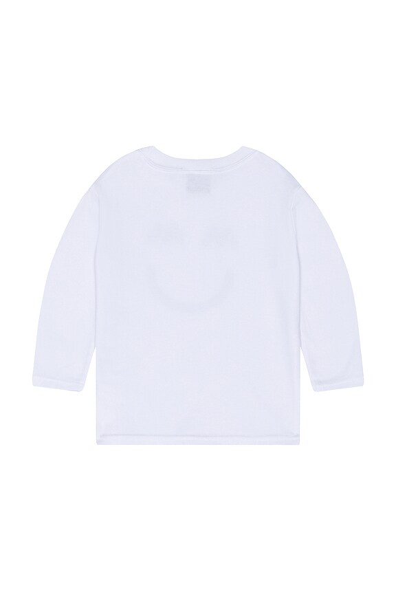 view 2 of 2 HAPPY 티셔츠 in White