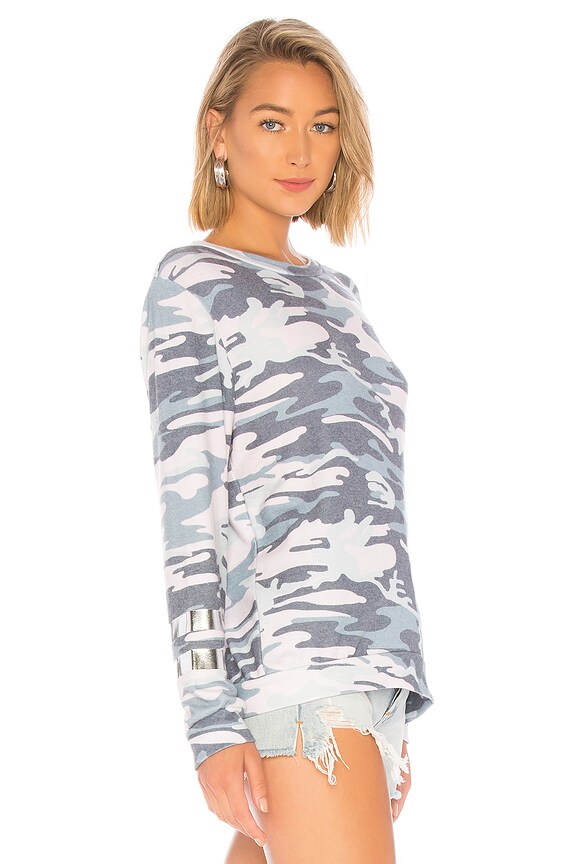 view 2 of 4 Ari Pullover in Denim Camo