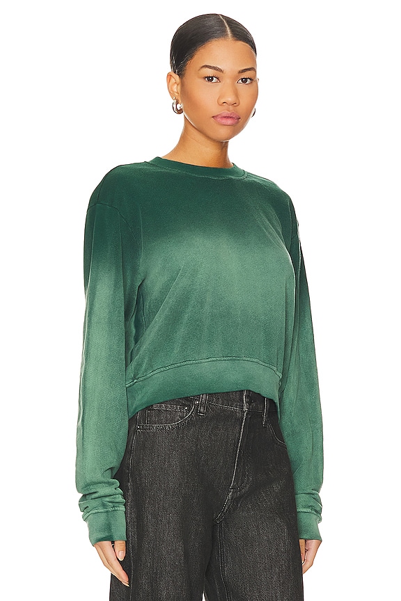 view 2 of 4 Exon Crew Neck Sweater in Vintage Emerald
