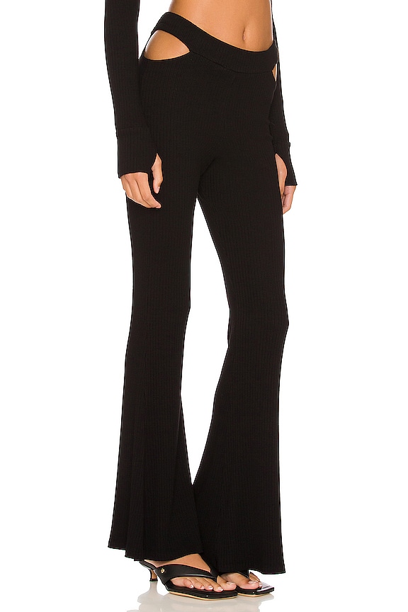 view 2 of 4 Toddy Bell Bottom Pant in Black